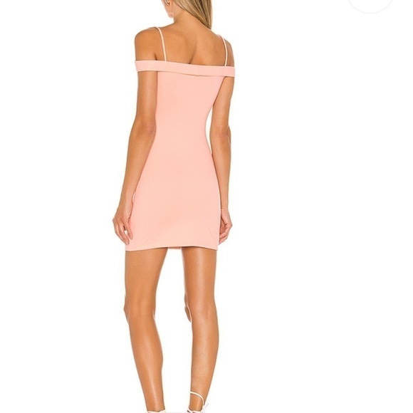 NWT LOVERS + FRIENDS Arma Mini Dress Blush Pink M - Picture 3 of 11